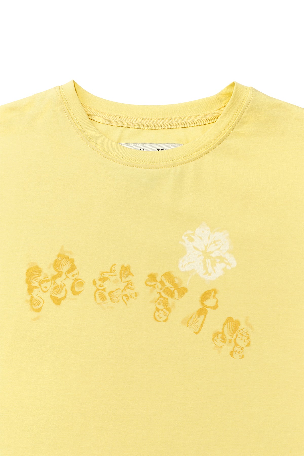 Matin Kim - Bubbly Graphic Printing Top (Light Yellow) product image 3 | TRAB K-Fashion Australia