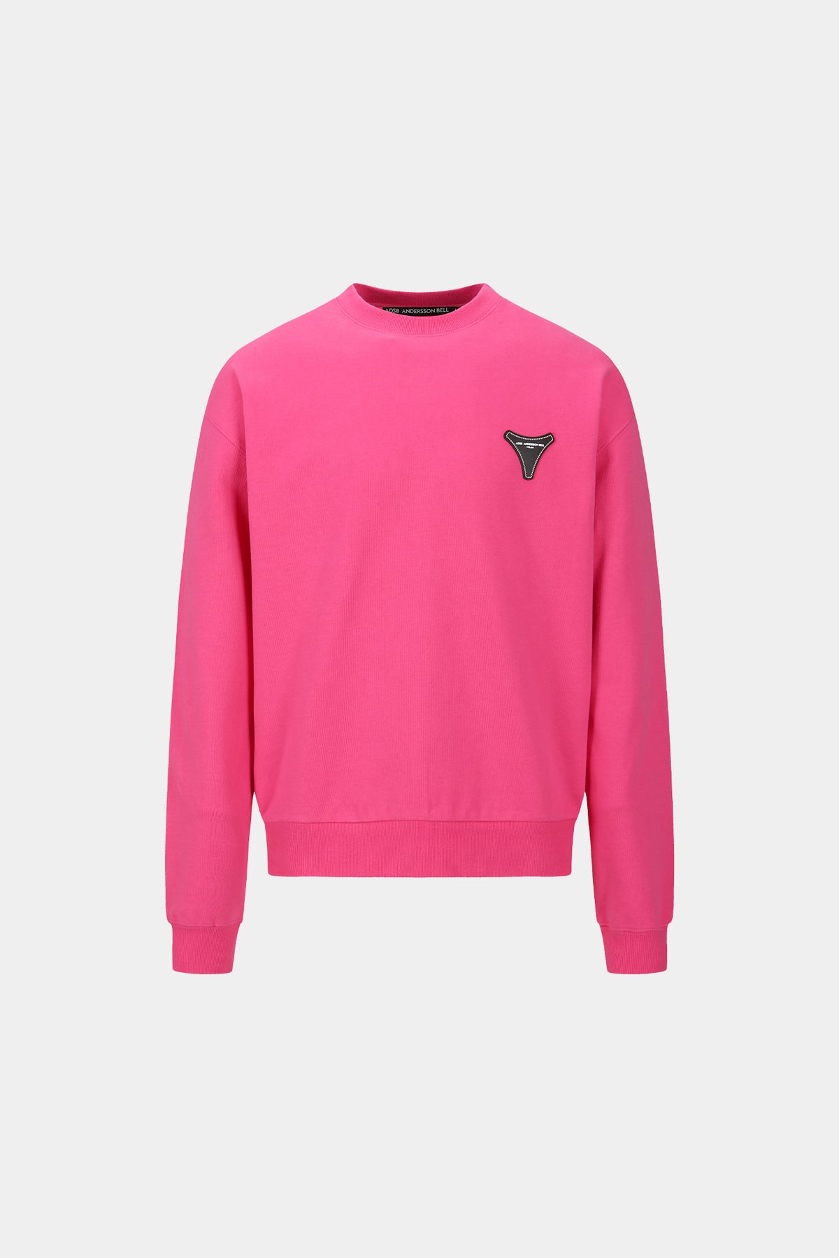 Andersson Bell - Unisex Stool Patch Logo Sweatshirts (Pink) product image 7 | TRAB K-Fashion Australia