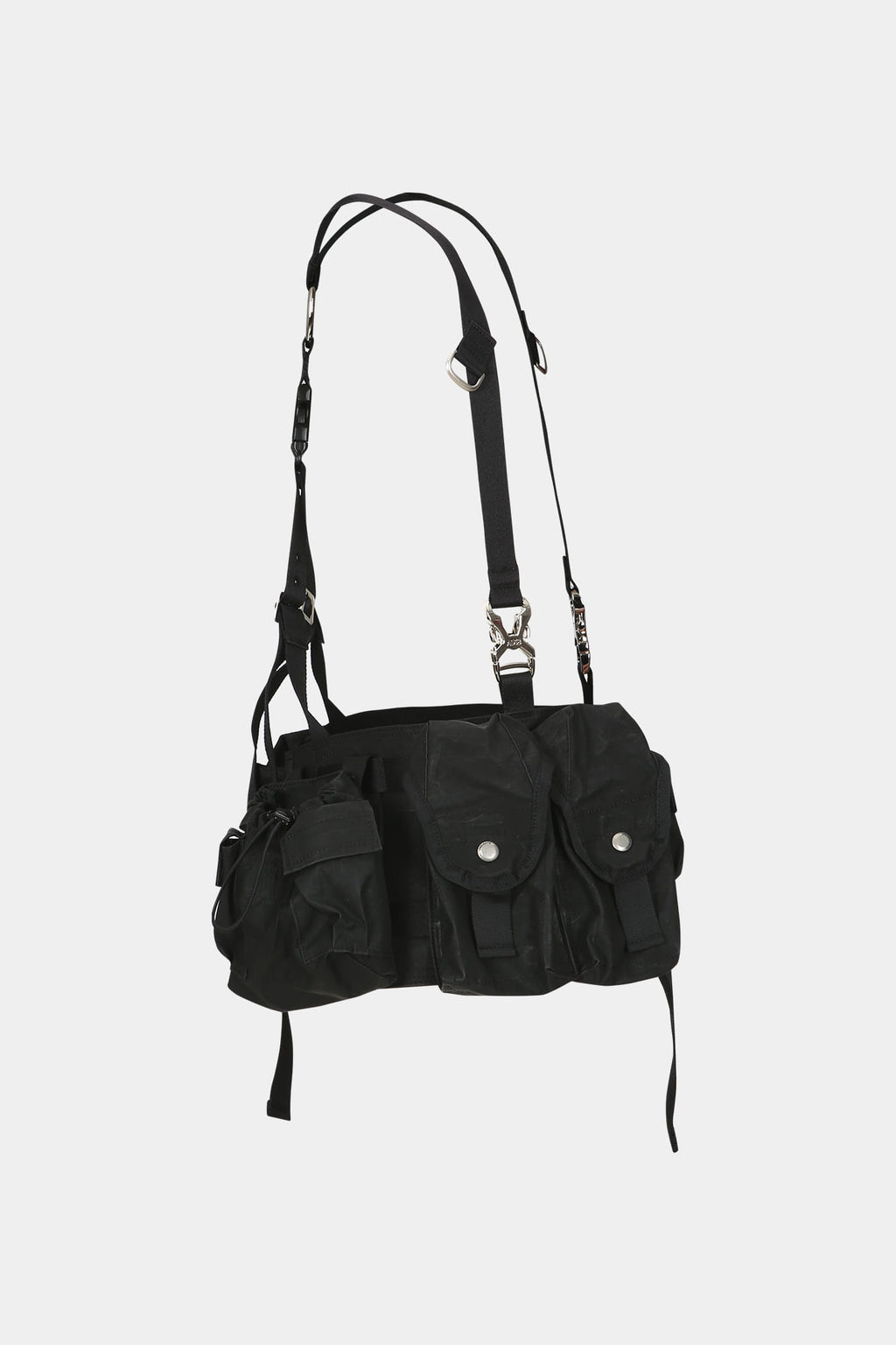 Andersson Bell - Nika Waxed Utility Pocket Vest (Black) product image 9 | TRAB K-Fashion Australia