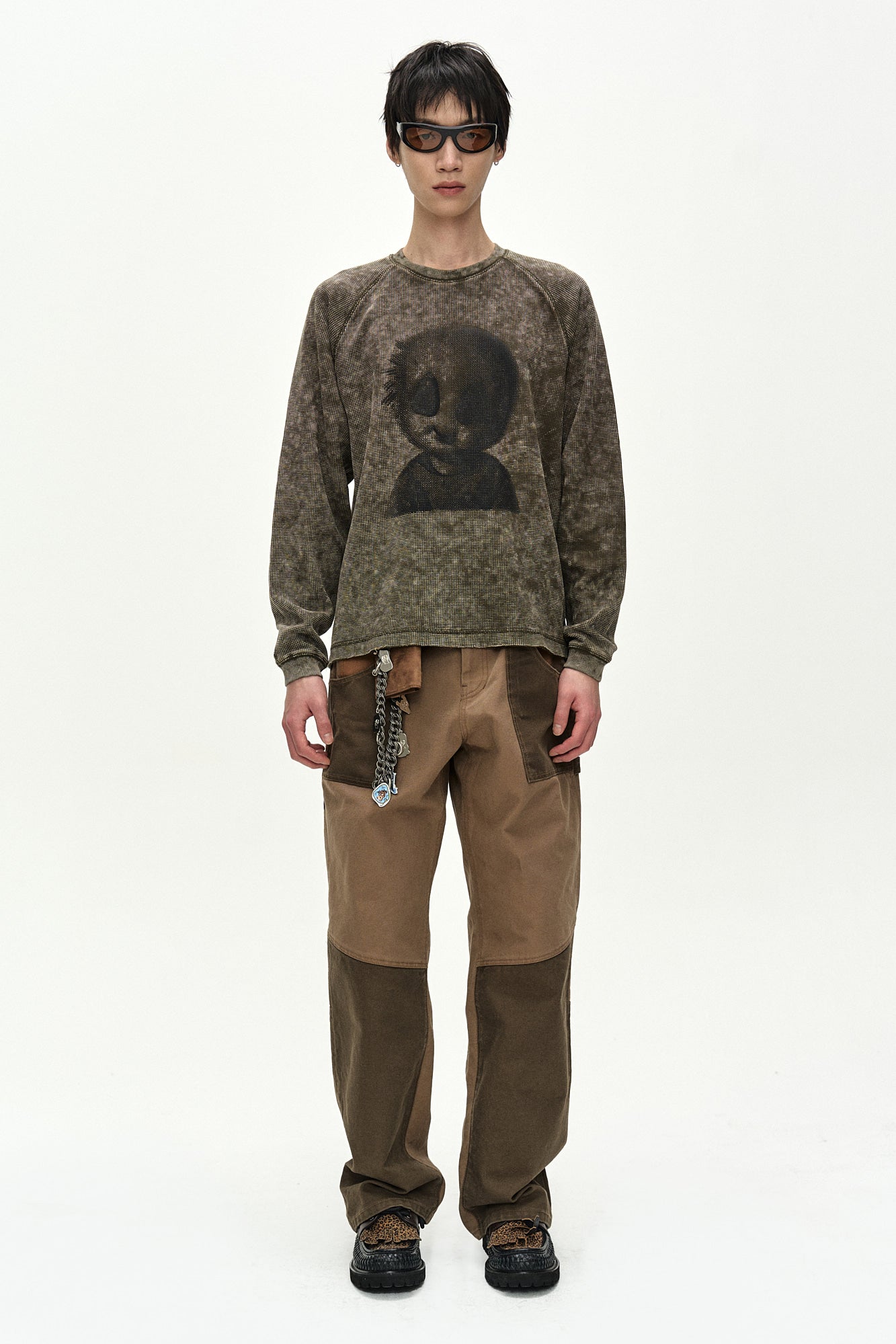 Andersson Bell - Andersson Bell X Brain Dead Keychain Wallet (Tan) product image 2 | TRAB K-Fashion Australia