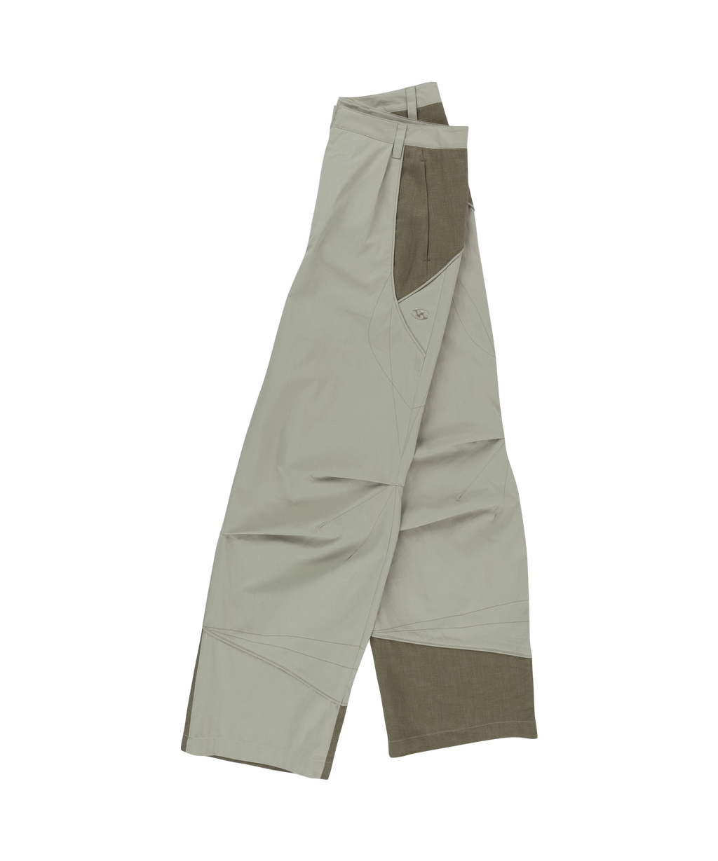 San San Gear - Linen Block Pants (Beige) product image 6 | TRAB K-Fashion Australia