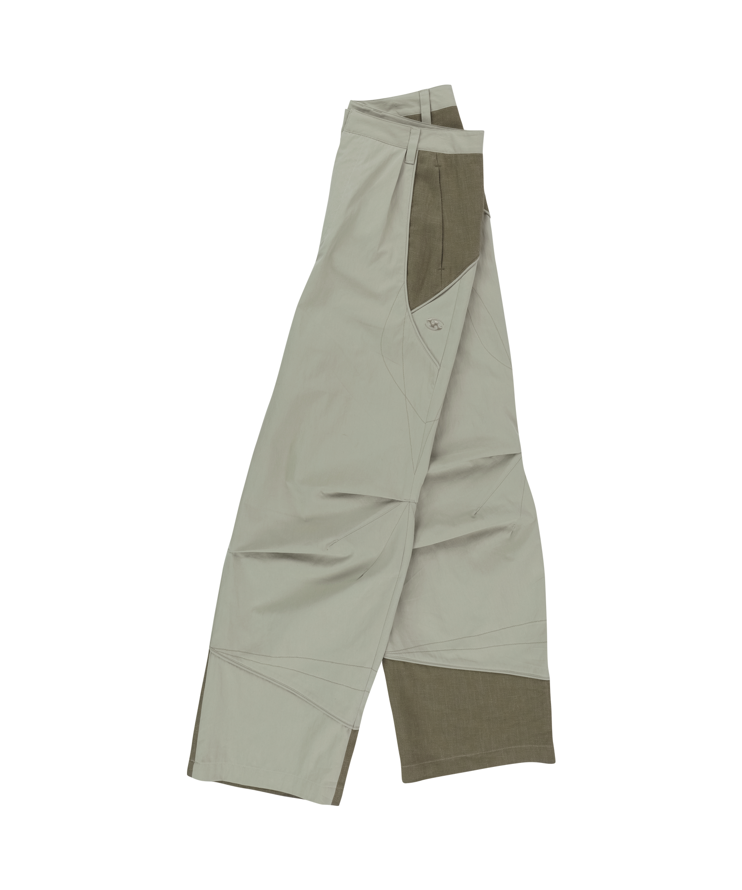 San San Gear - Linen Block Pants (Beige) product image 6 | TRAB K-Fashion Australia