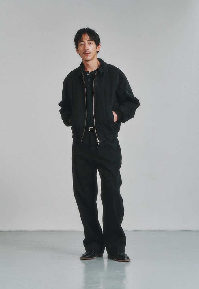 Art if acts - Sherpa Western Bomber Jacket (Black) product image 1 | TRAB K-Fashion Australia