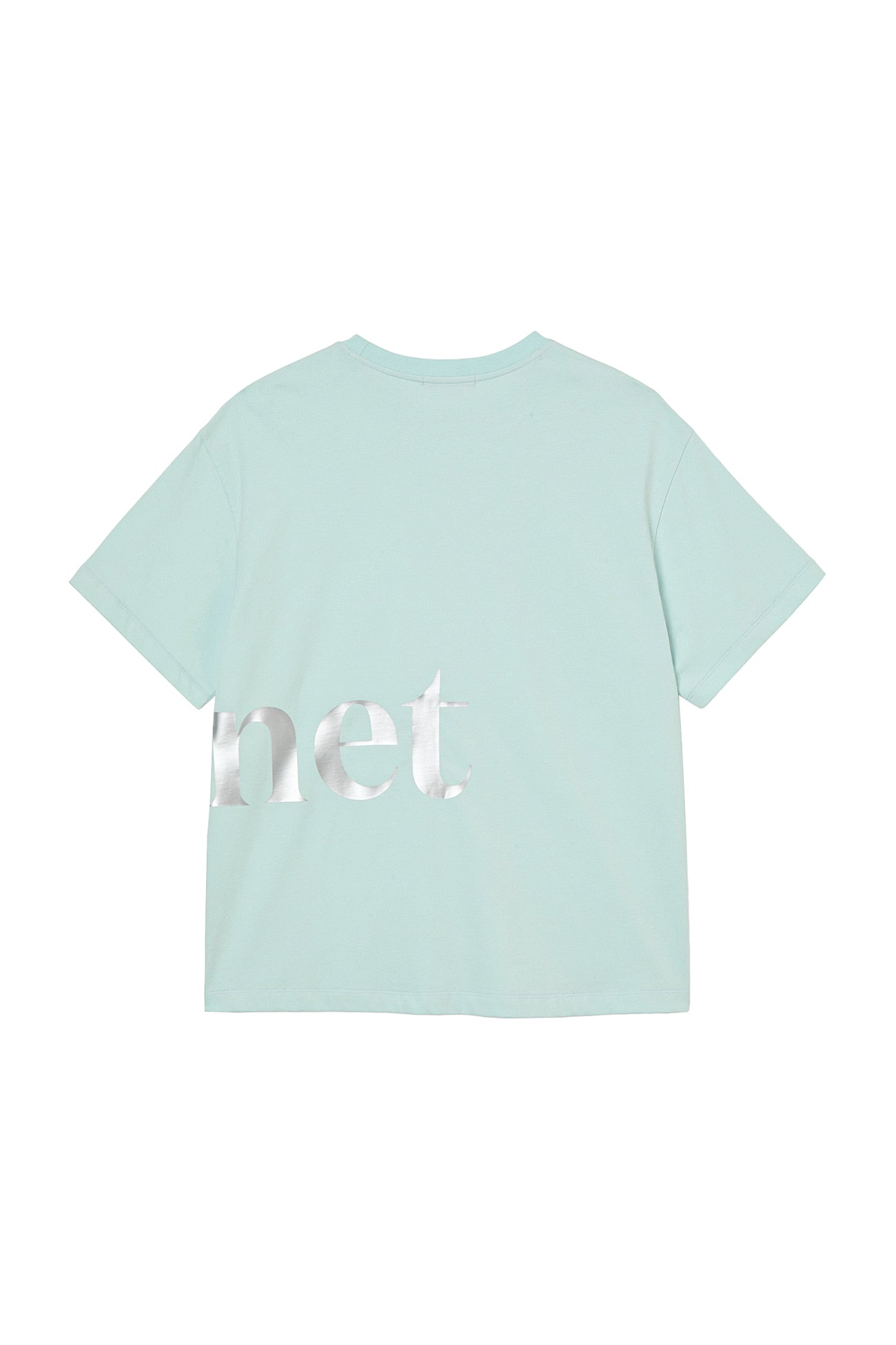 Deinet - Silver Logo T-Shirt (Mint) product image 3 | TRAB K-Fashion Australia