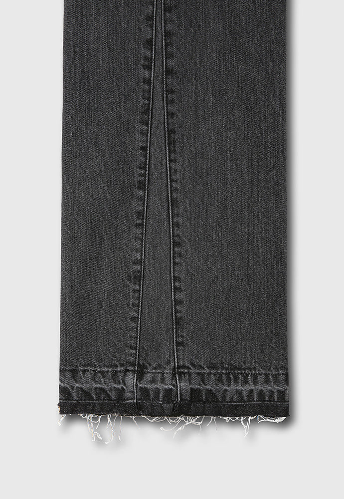 Tonywack - Flared Reconstructed Denim Jeans (Washed Black) product image 16 | TRAB K-Fashion Australia