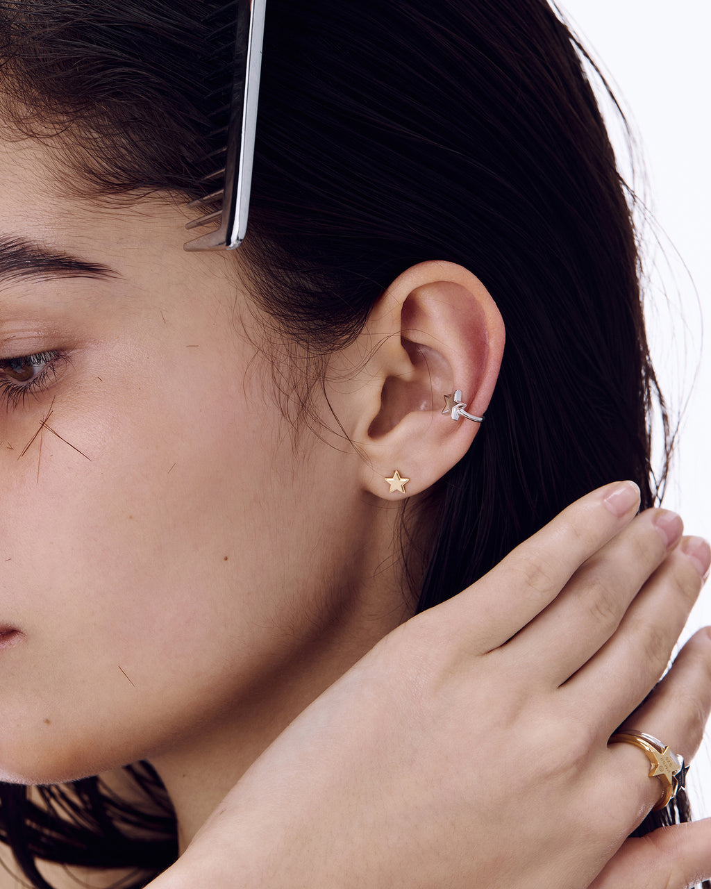 Numbering - Star Ear Cuff #7119 product image 2 | TRAB K-Fashion Australia