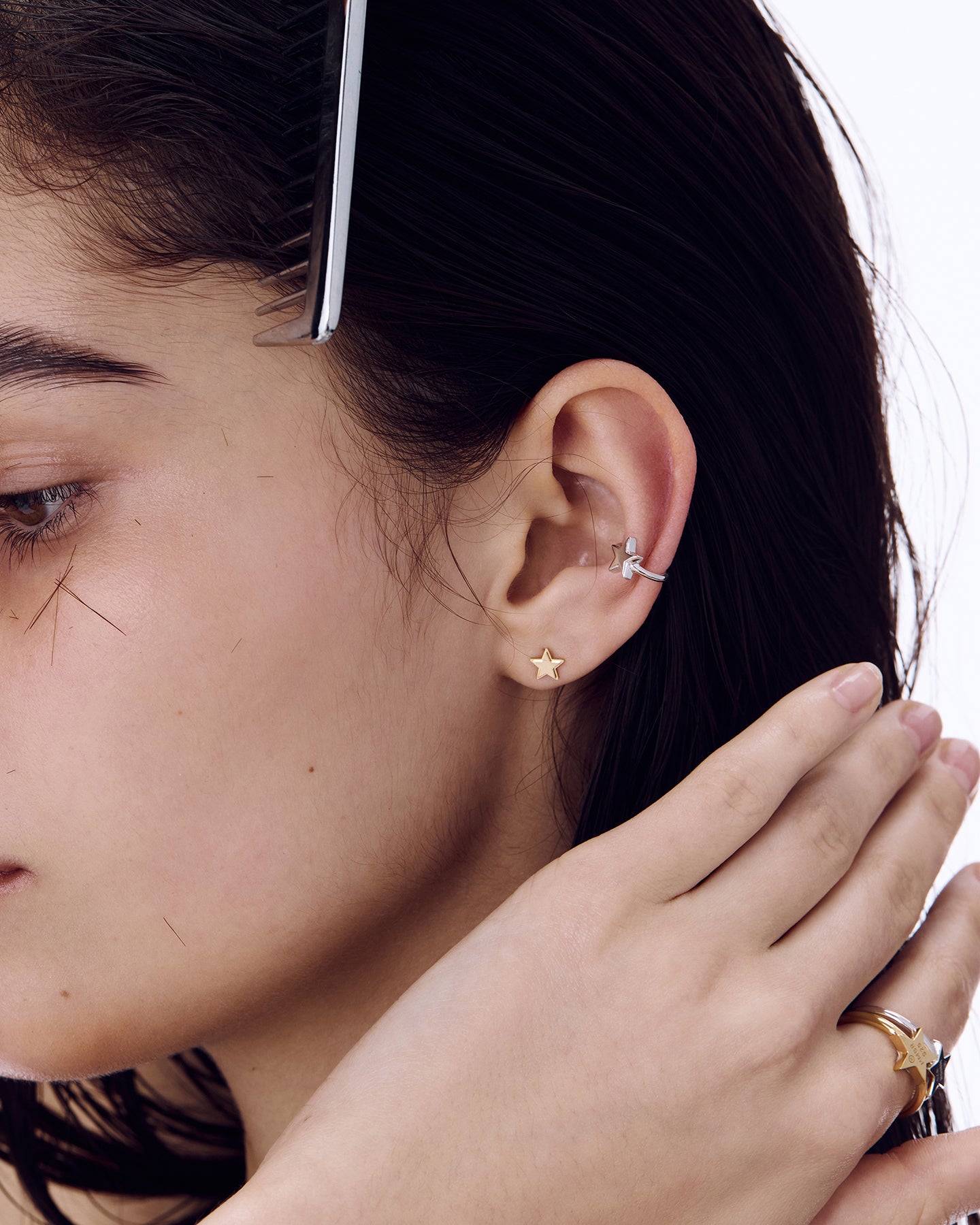 Numbering - Star Ear Cuff #7119 product image 2 | TRAB K-Fashion Australia
