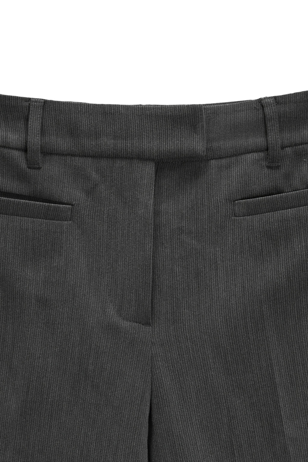 Matin Kim - Capri Slit Pants (Grey) product image 3 | TRAB K-Fashion Australia