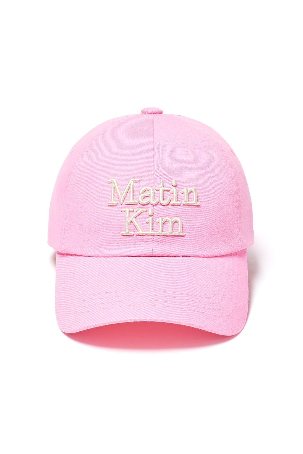 Matin Kim - Matin Volume Logo Ball Cap (Pink) product image 1 | TRAB K-Fashion Australia