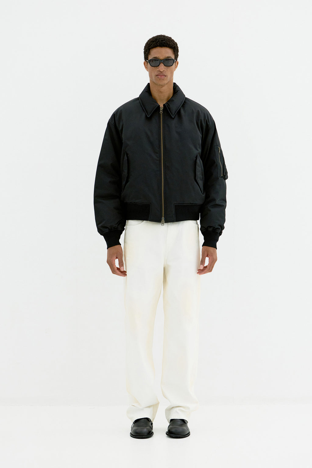 Coor - Collar Neck Down Puffer (Black) product image 2 | TRAB K-Fashion Australia