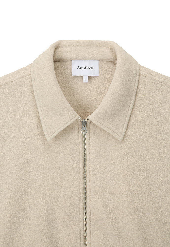 Art if acts - 70's Vintage Racing Fleece Jacket (Dove) product image 8 | TRAB K-Fashion Australia