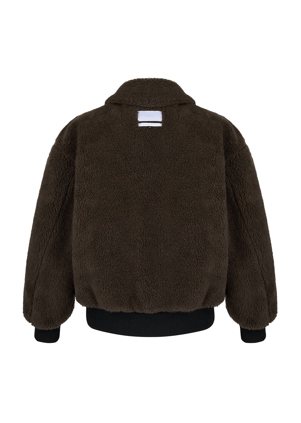 Amomento - cotton reversible shearling jumper (Black) product image 13 | TRAB K-Fashion Australia