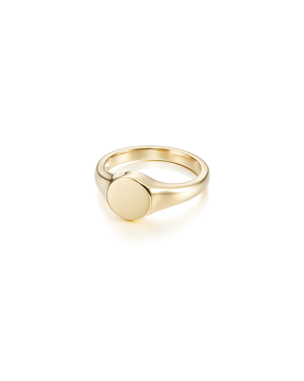 Numbering - Round Signet Pinky Ring #8524 product image 7 | TRAB K-Fashion Australia