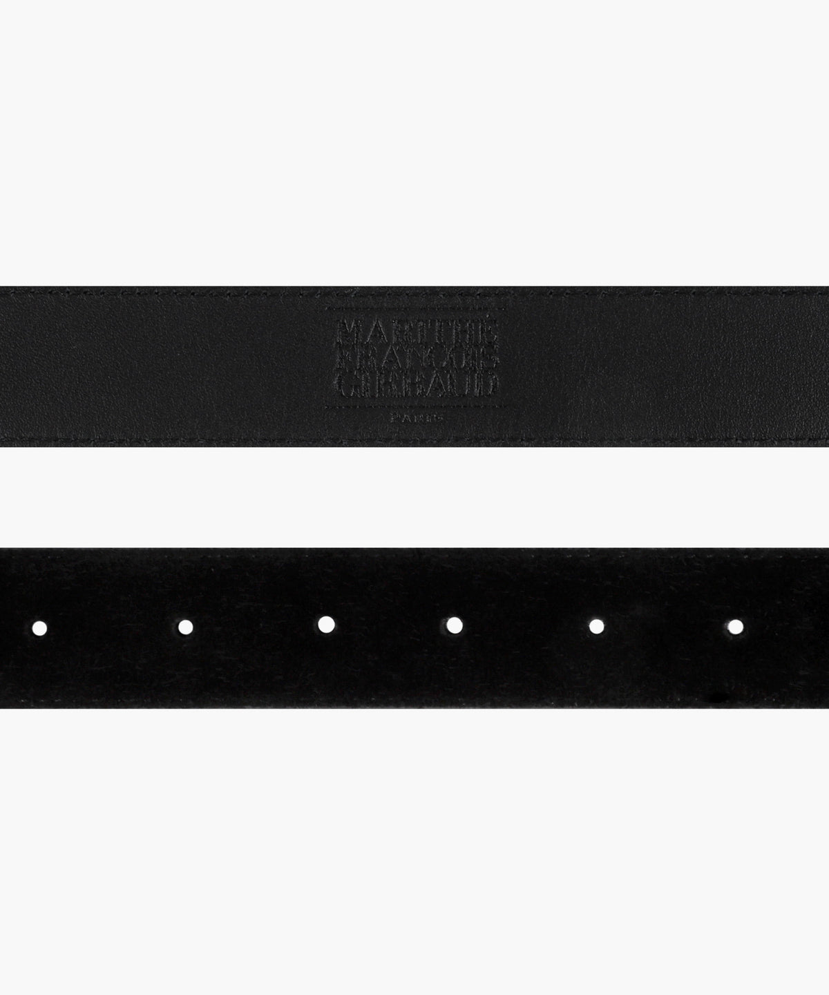 Marithe & Francois Girbaud - Suede Belt (Black) product image 3 | TRAB K-Fashion Australia