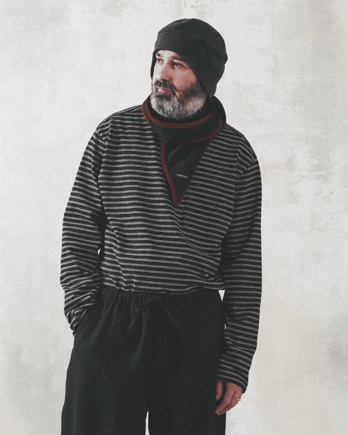 Eastlogue - Warm Nest Trooper Hat (Charcoal) product image 1 | TRAB K-Fashion Australia