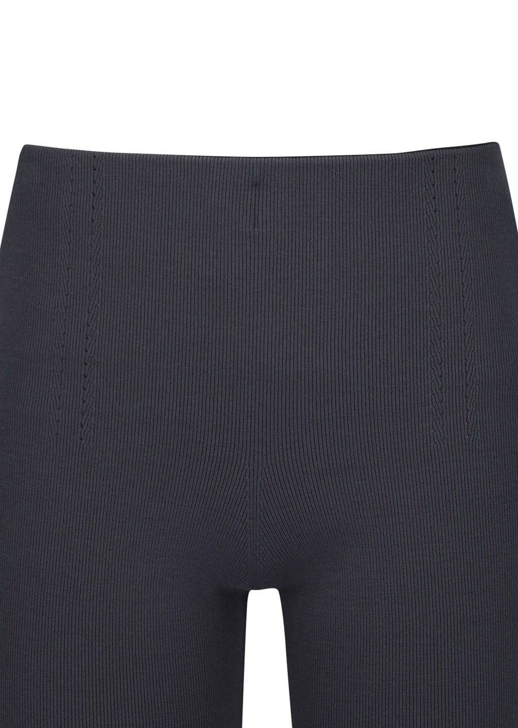 Amomento - Wholegarment Knit Capri Pants (Charcoal) product image 4 | TRAB K-Fashion Australia