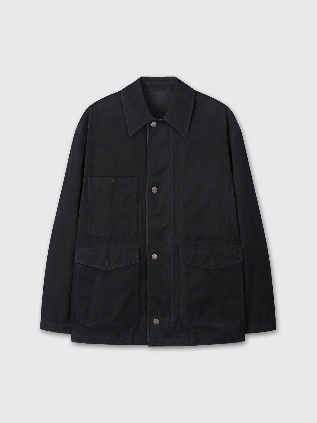 Tonywack - Brushed Cotton Barn Jacket (Black) product image 8 | TRAB K-Fashion Australia
