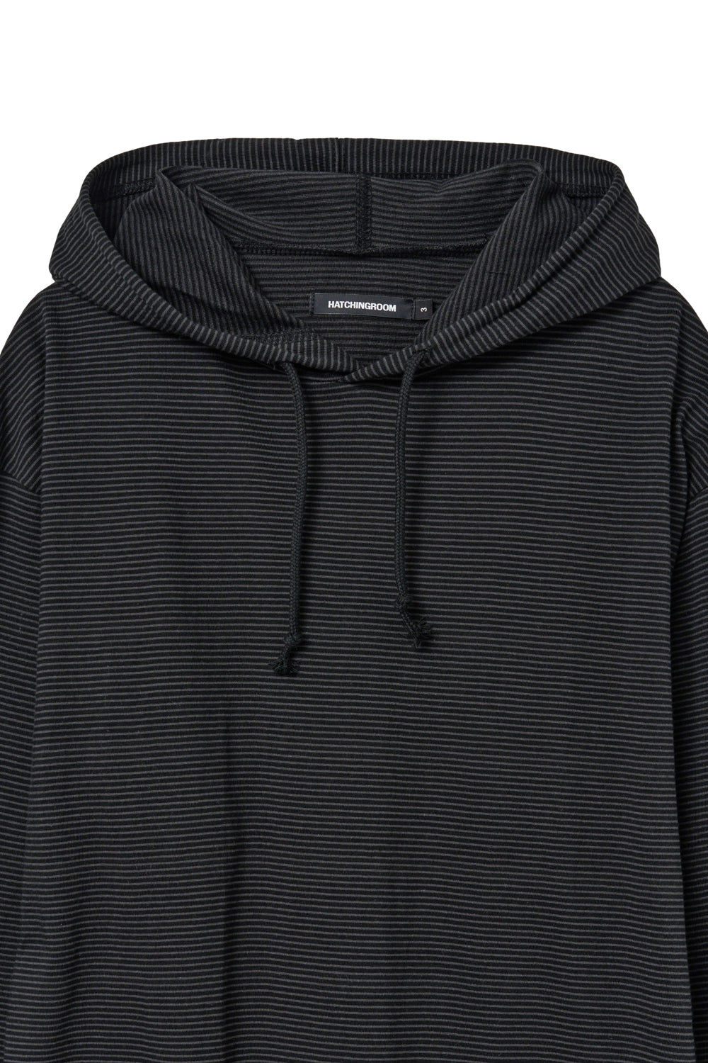 Hatchingroom - Stripe Hoodie (Black) product image 3 | TRAB K-Fashion Australia