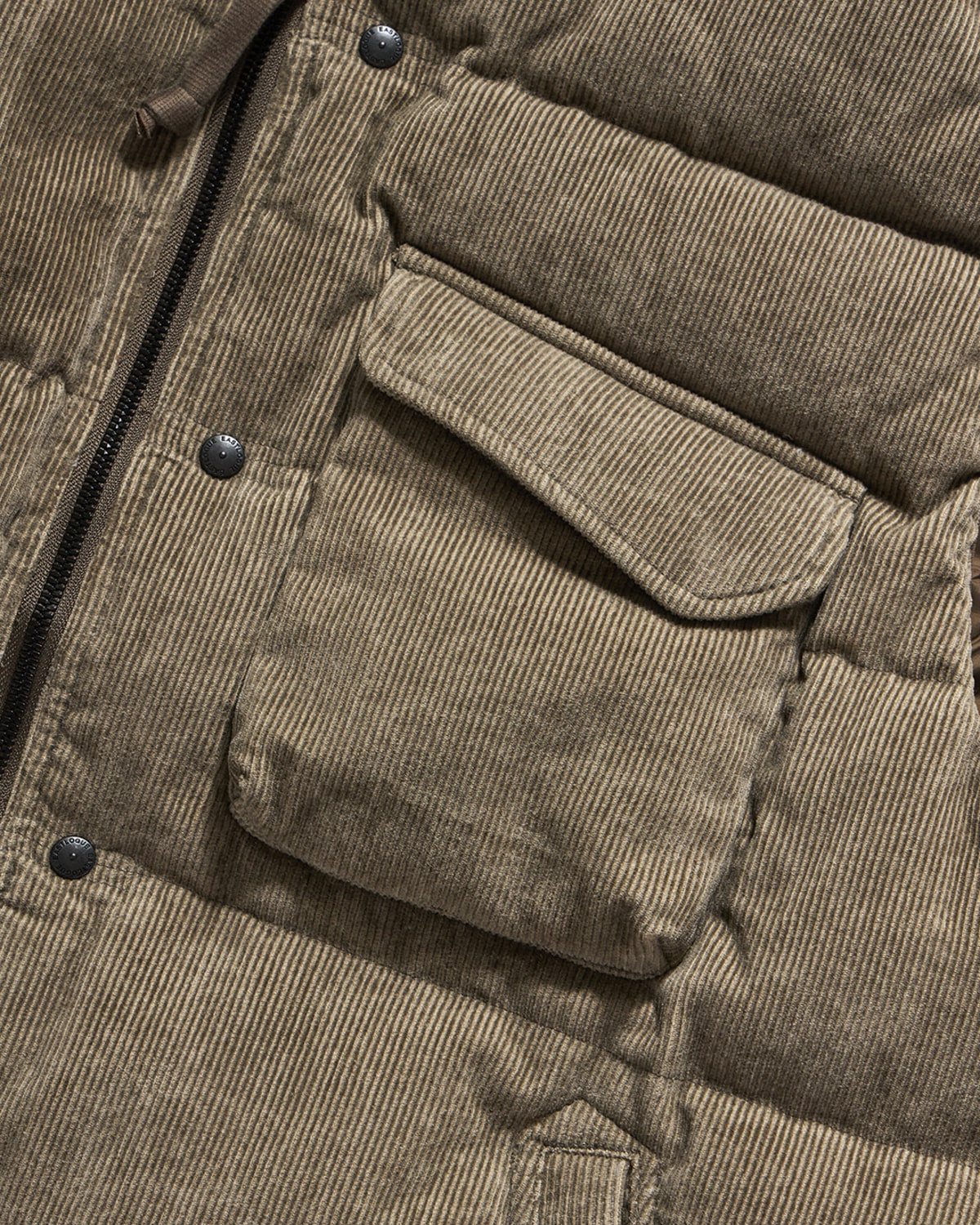 Eastlogue - Flak Puffer Down Vest (Sand Corduroy) product image 4 | TRAB K-Fashion Australia