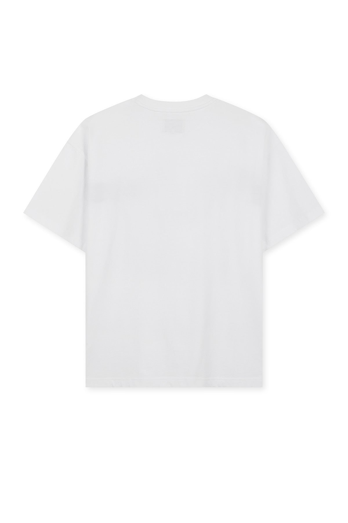 Matin Kim - Matin Kim Logo Cutted Layered Top (White) product image 2 | TRAB K-Fashion Australia