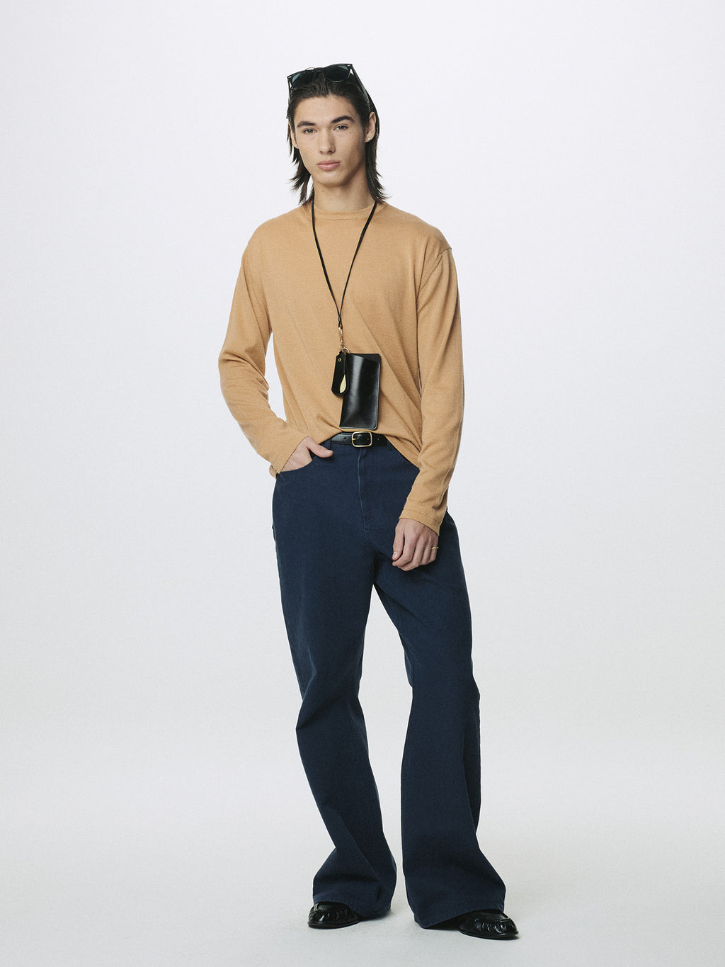 Tonywack - Feather-Weight Wool Longsleeve Knit (Custard Beige) product image 9 | TRAB K-Fashion Australia