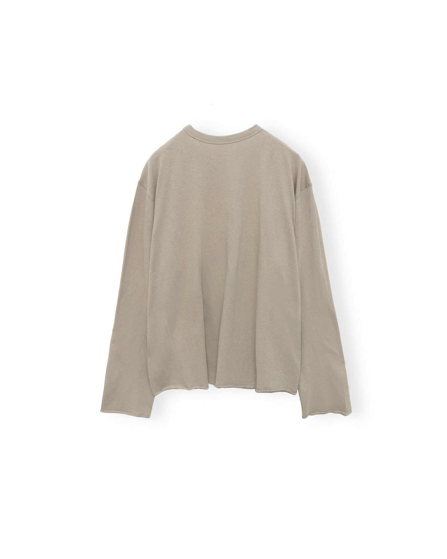 Brownyard - Cut Off Long Sleeve (Beige) product image 4 | TRAB K-Fashion Australia