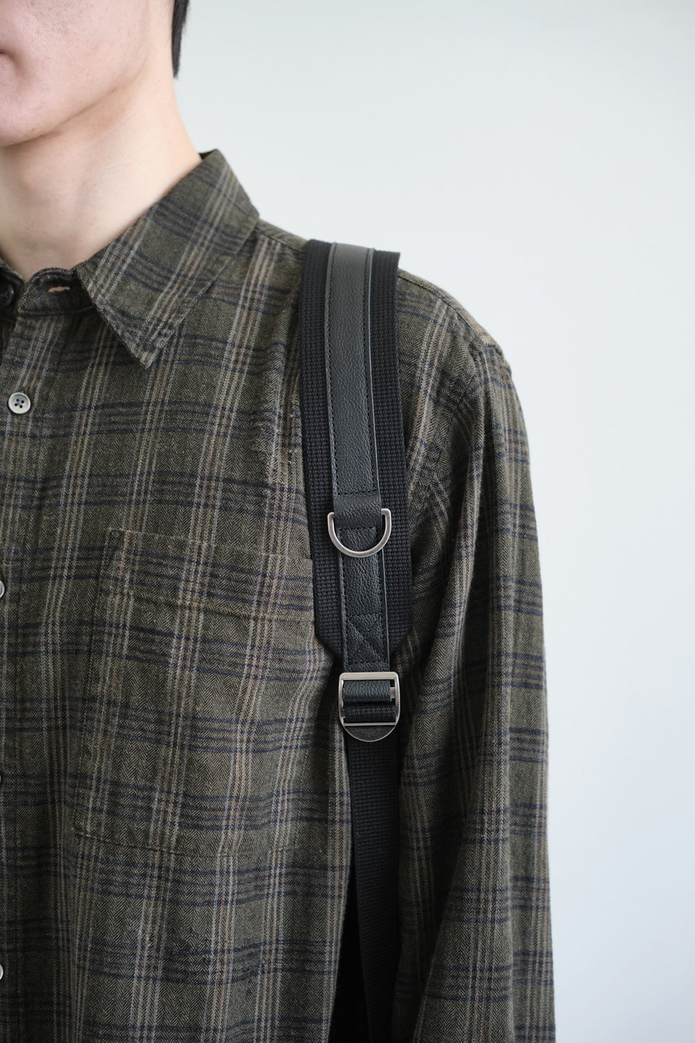Hatchingroom - Leather Daypack Big (Black) product image 7 | TRAB K-Fashion Australia