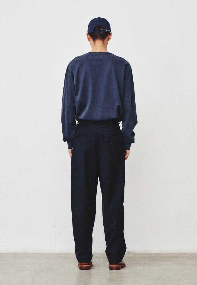 Art if acts - Garment Dyed Long Sleeve (Navy) product image 3 | TRAB K-Fashion Australia