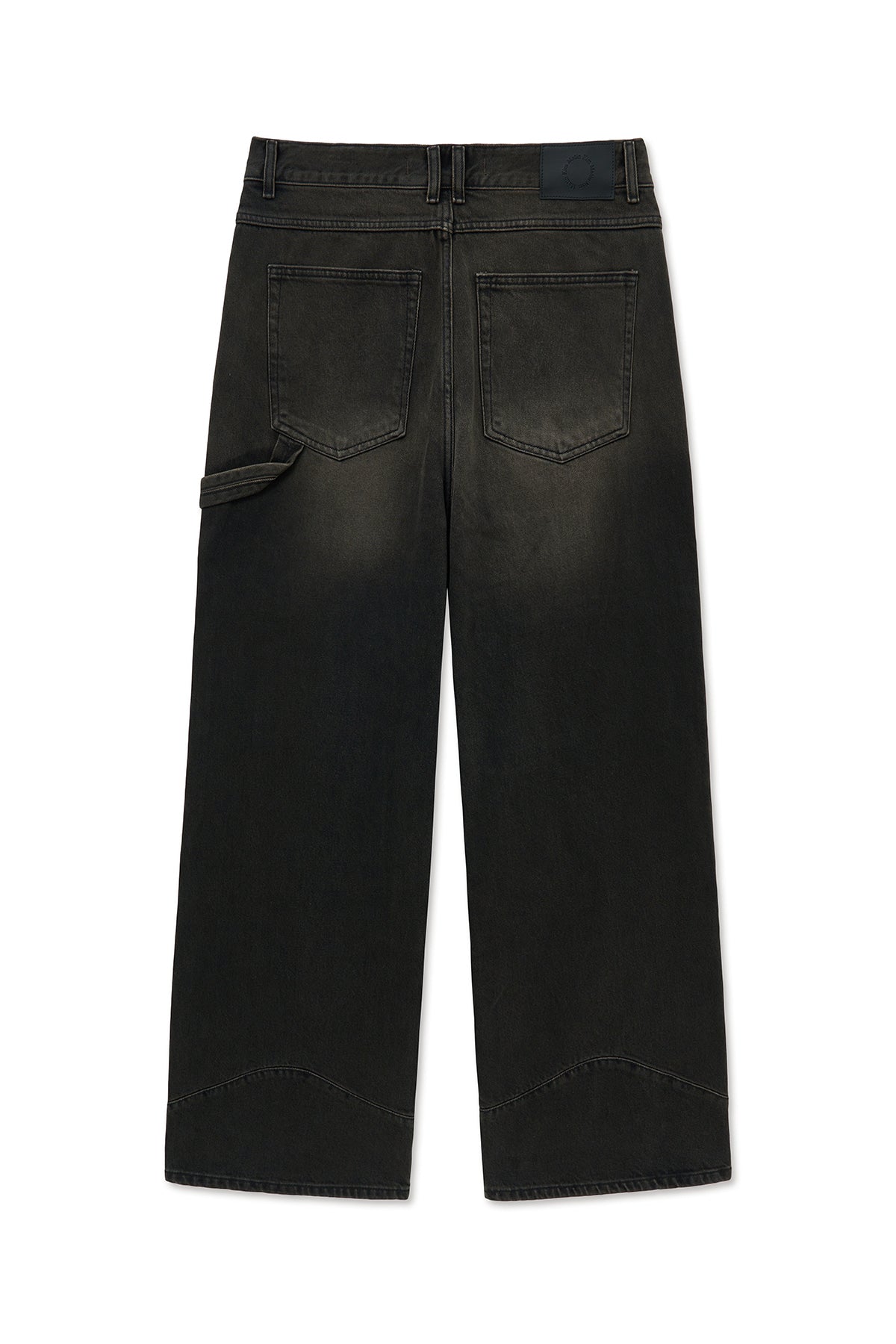 Matin Kim - Western Detail Denim Pants (Black) product image 2 | TRAB K-Fashion Australia