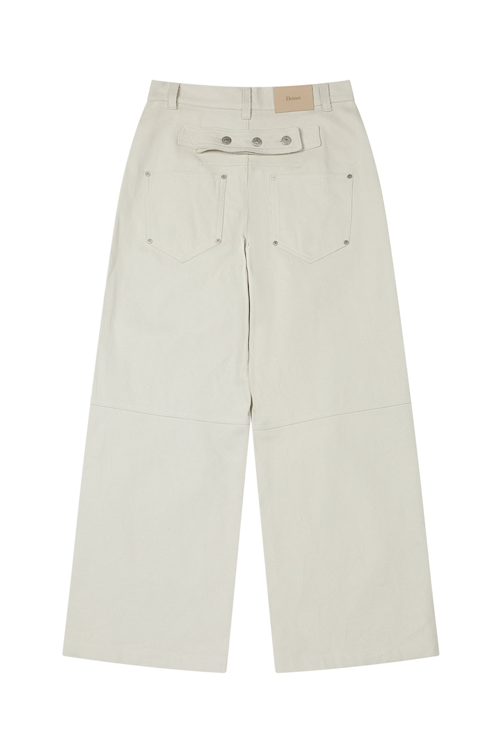 Deinet - Cotton Twill Pants (Ivory) product image 2 | TRAB K-Fashion Australia