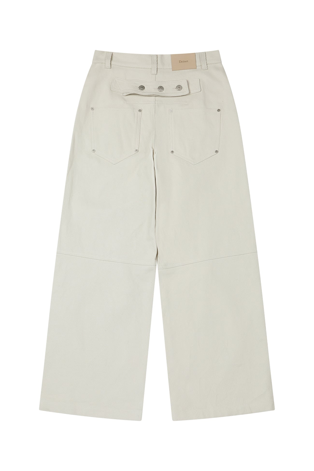 Deinet - Cotton Twill Pants (Ivory) product image 2 | TRAB K-Fashion Australia