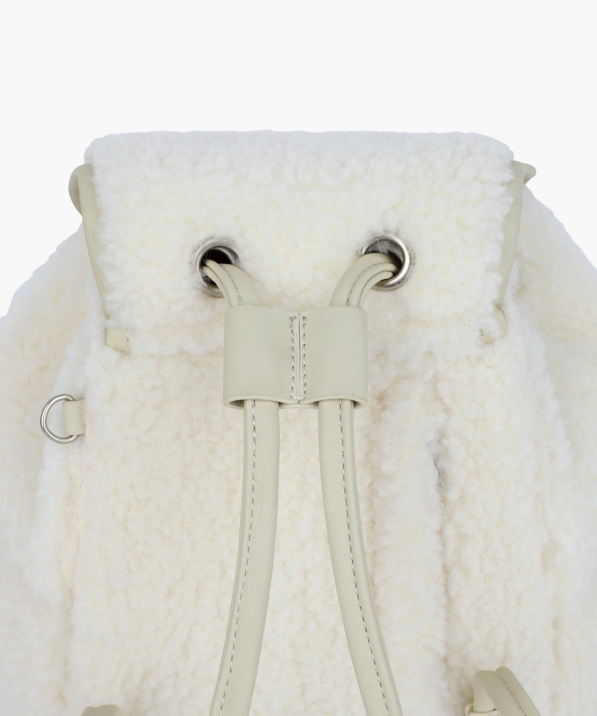 Marithe & Francois Girbaud - Classic Logo Mini Backpack (Ivory) product image 5 | TRAB K-Fashion Australia