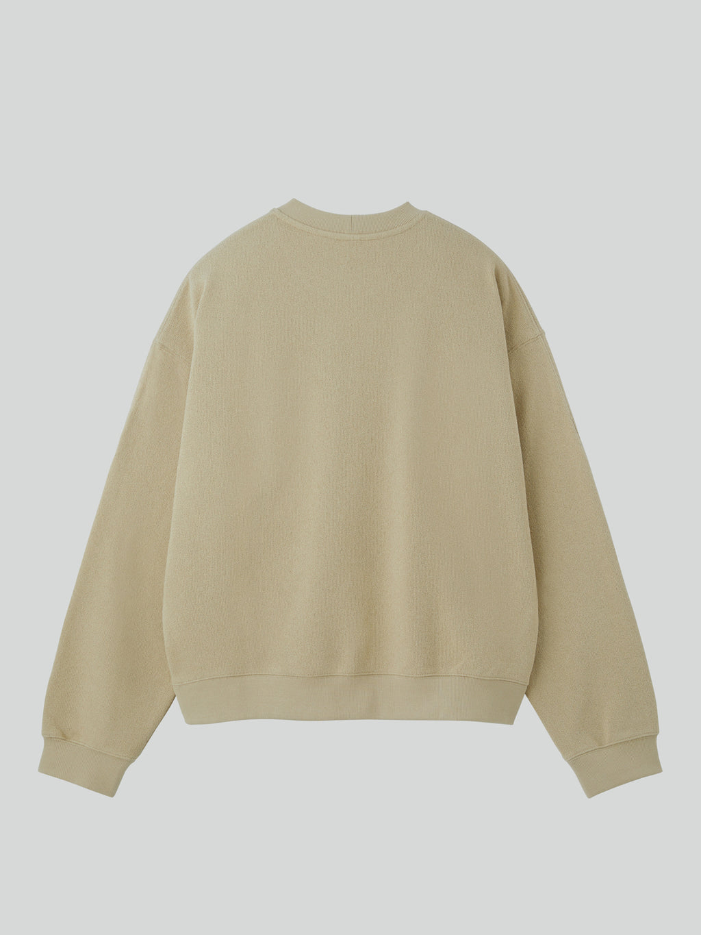 Recto - Rc Logo Sweatshirt (Beige) product image 2 | TRAB K-Fashion Australia