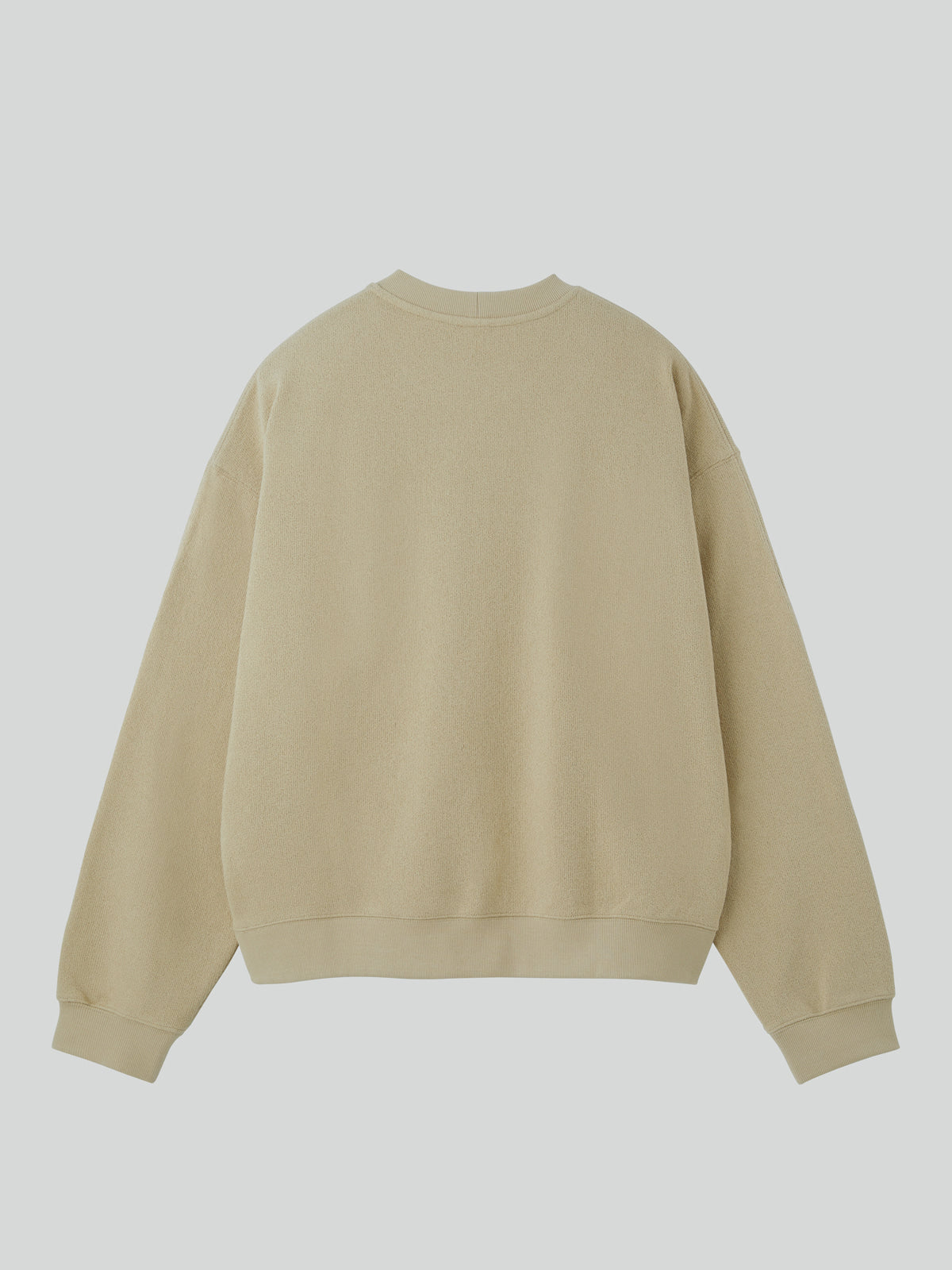 Recto - Rc Logo Sweatshirt (Beige) product image 2 | TRAB K-Fashion Australia
