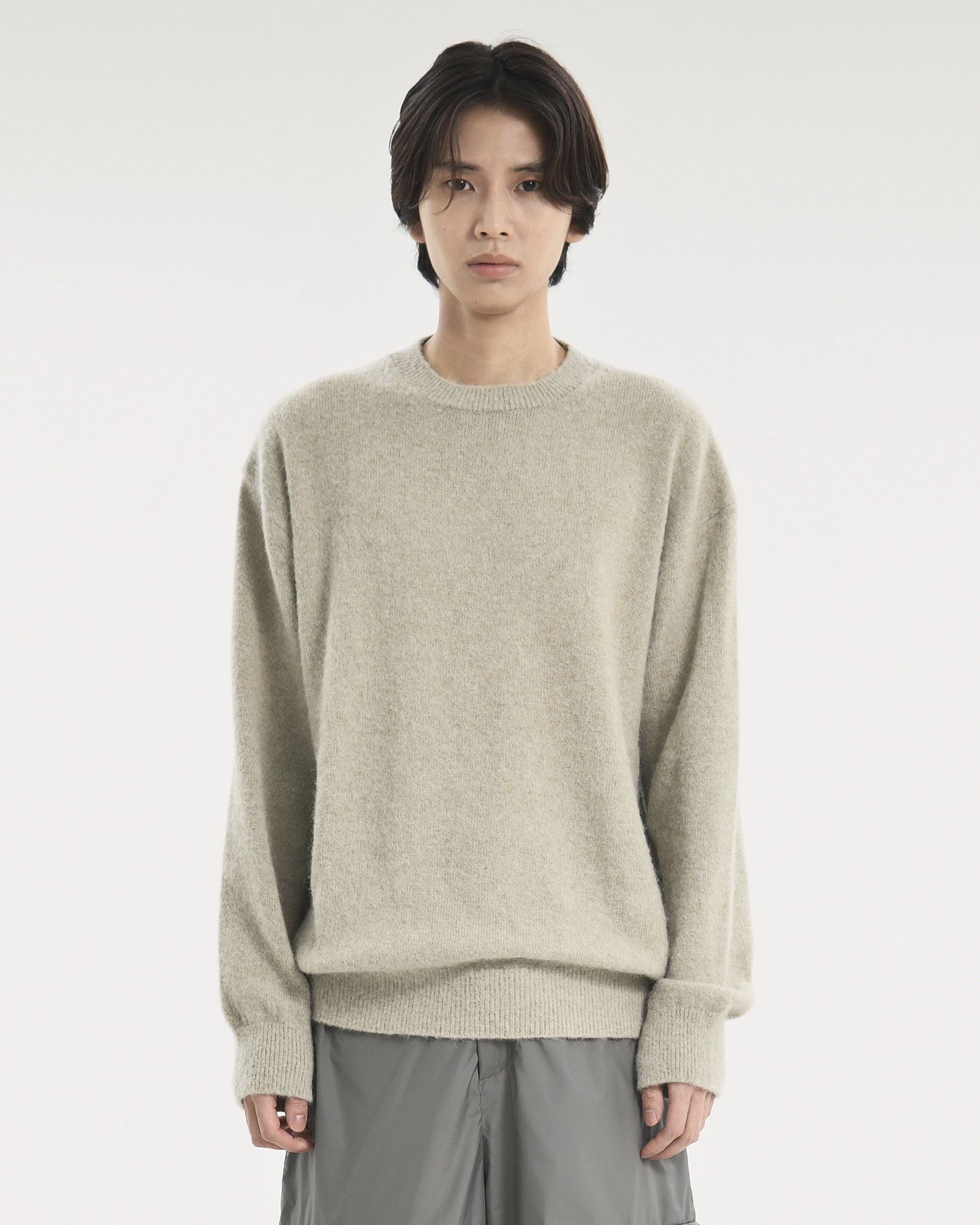 Brownyard - Alpaca Sweater (Light Olive) product image 1 | TRAB K-Fashion Australia