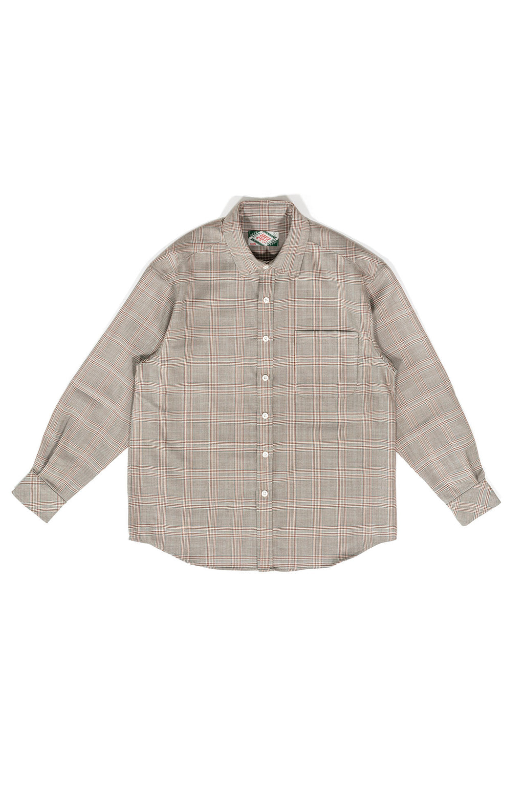 Ioedle - Wool Shirt (Brown) product image 2 | TRAB K-Fashion Australia