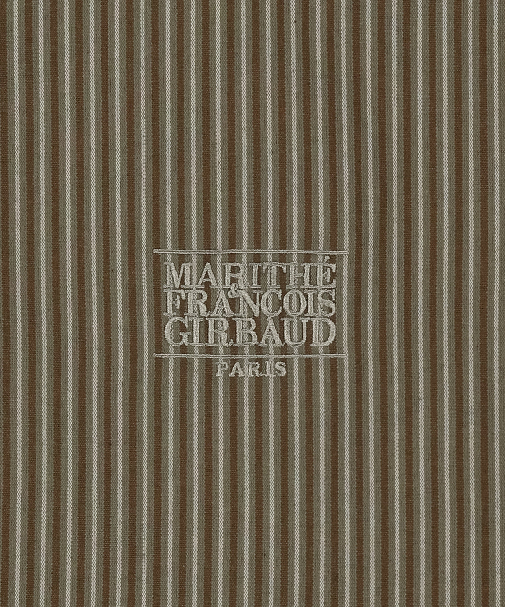 Marithe & Francois Girbaud - Stripe Pattern Shirt (Brown) product image 4 | TRAB K-Fashion Australia