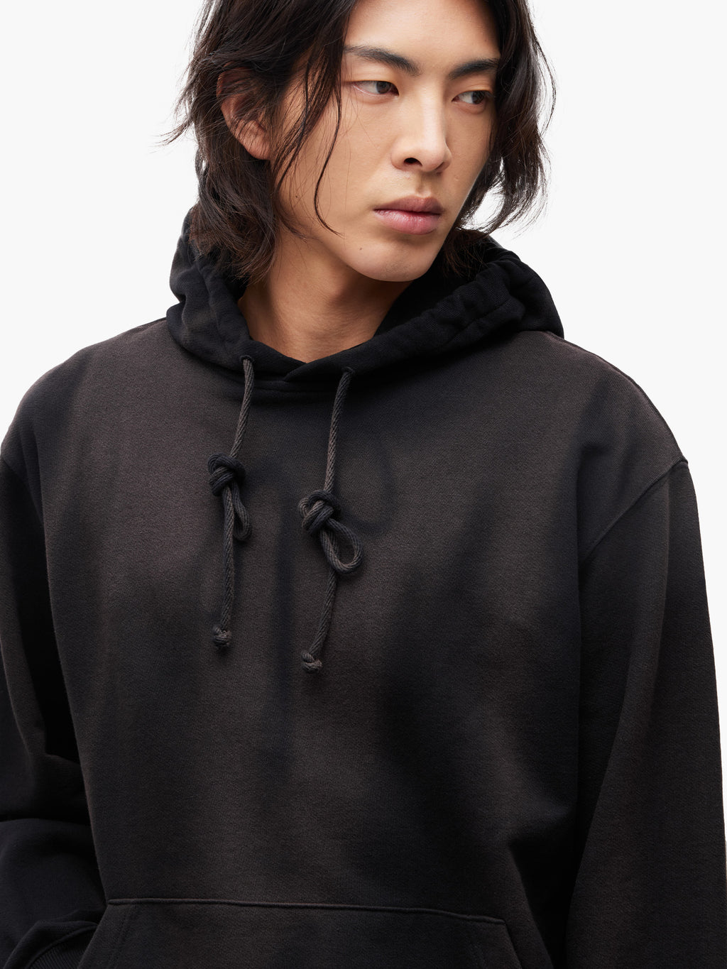 Jiyong Kim - Sun-Bleached Hoodie (Black) product image 6 | TRAB K-Fashion Australia
