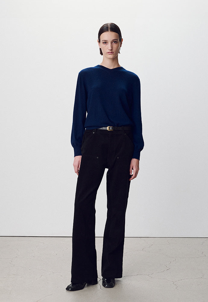 Tonywack - Pure Cashmere V-Neck Sweater (Navy) product image 2 | TRAB K-Fashion Australia