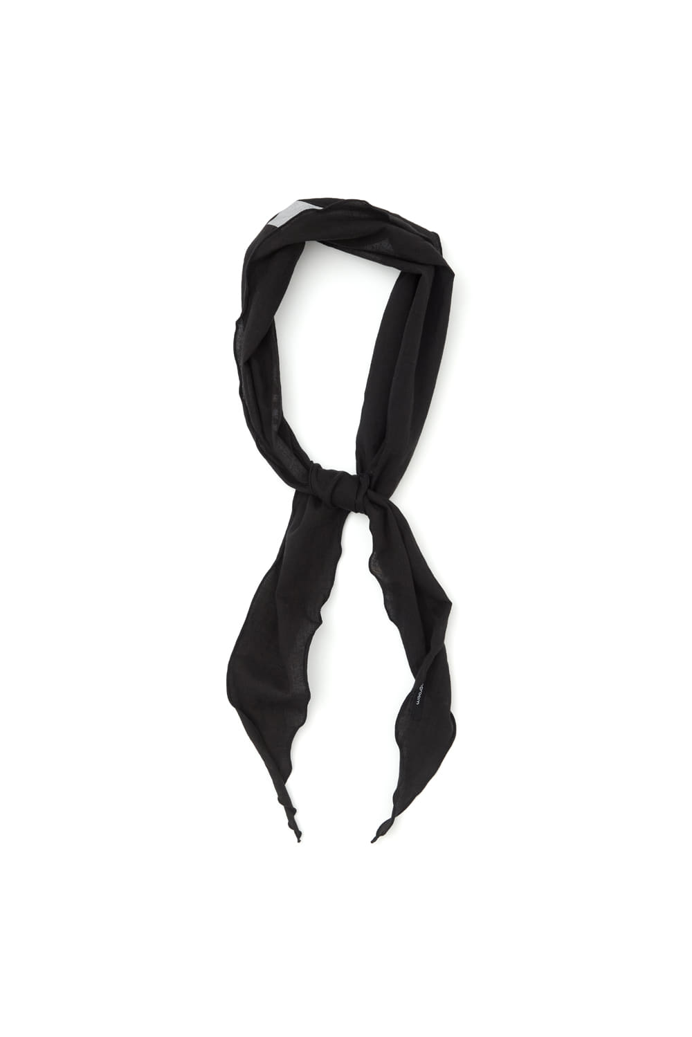 Hatchingroom - Tabber Modern Goth Diamond Slogan Scarf (Black) product image 5 | TRAB K-Fashion Australia