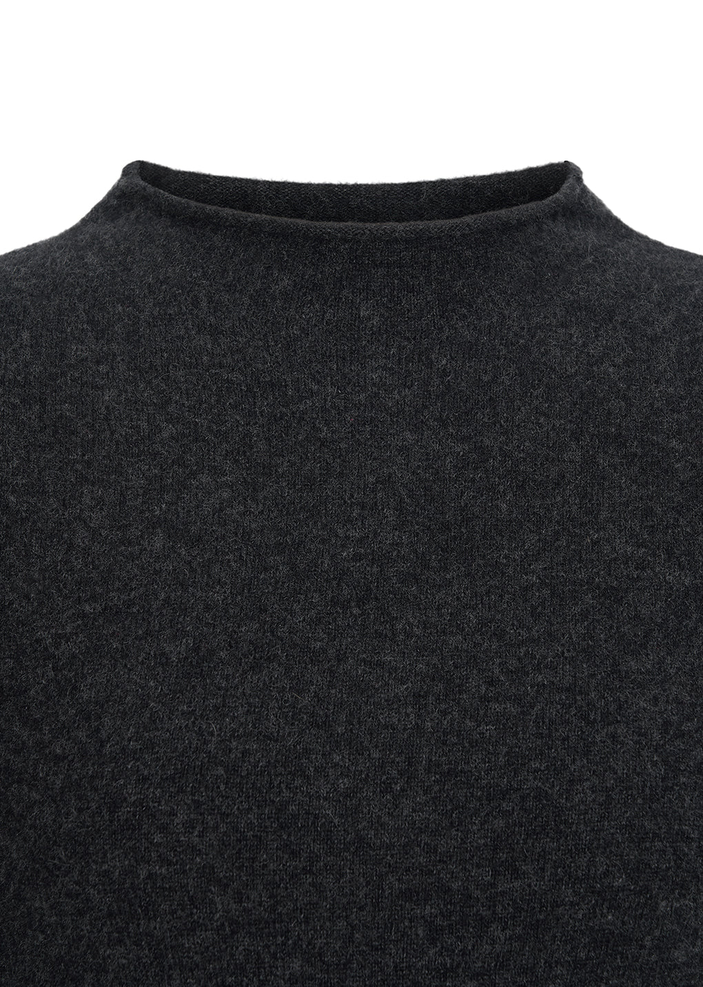 Amomento - Cashmere Half Neck Knit Top (Charcoal) product image 4 | TRAB K-Fashion Australia