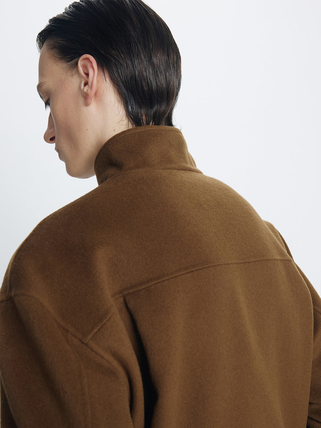 Tonywack - Wool And Cashmere Handmade Harrington (Oak) product image 7 | TRAB K-Fashion Australia