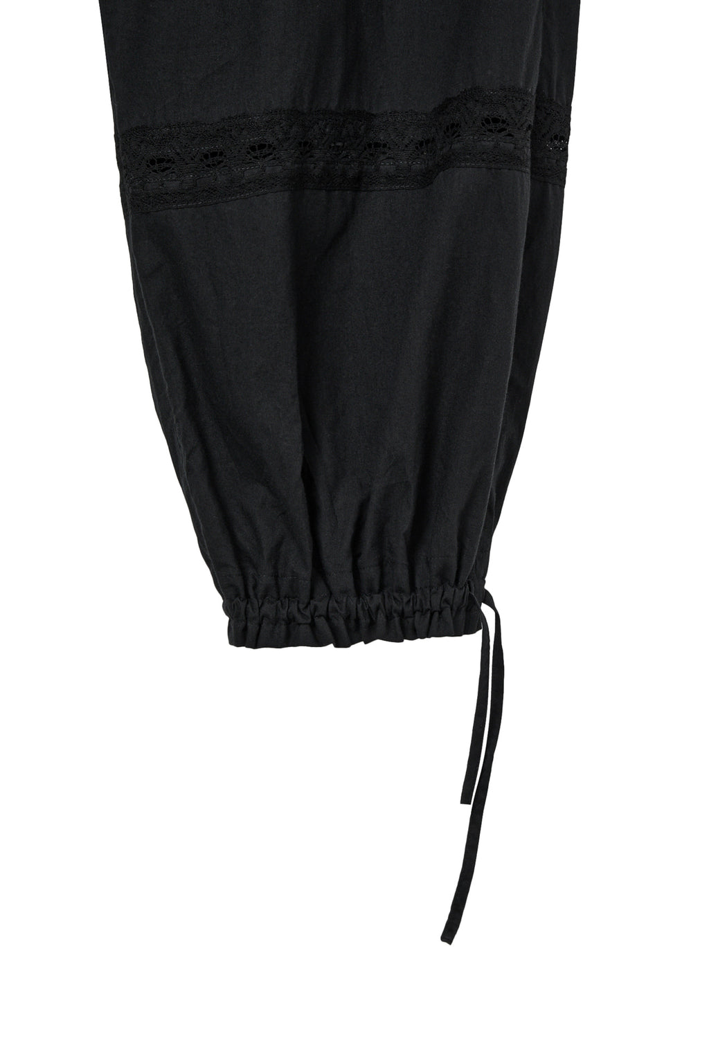 Deinet - Lace Detailed Balloon Pants (Black) product image 15 | TRAB K-Fashion Australia