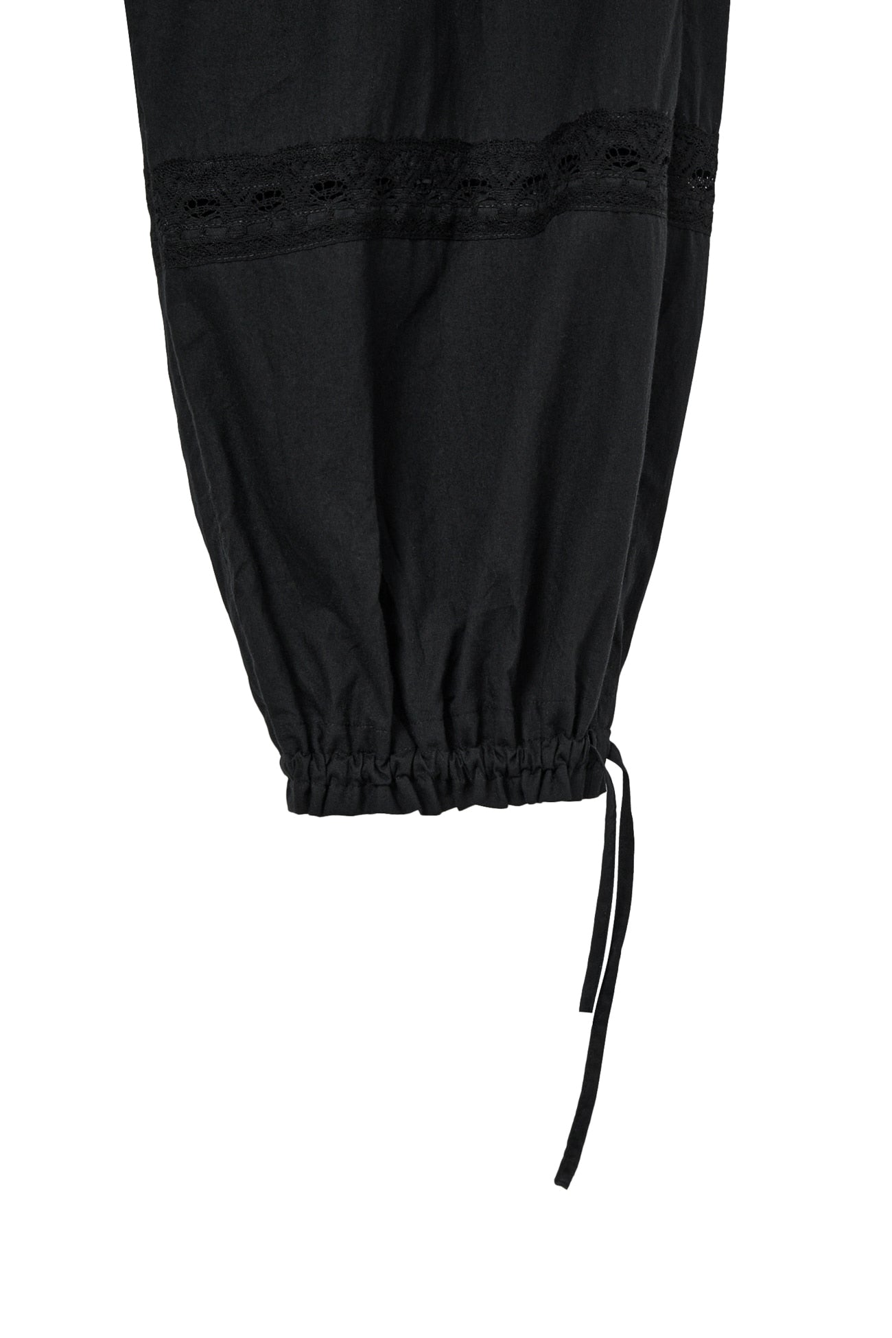 Deinet - Lace Detailed Balloon Pants (Black) product image 15 | TRAB K-Fashion Australia