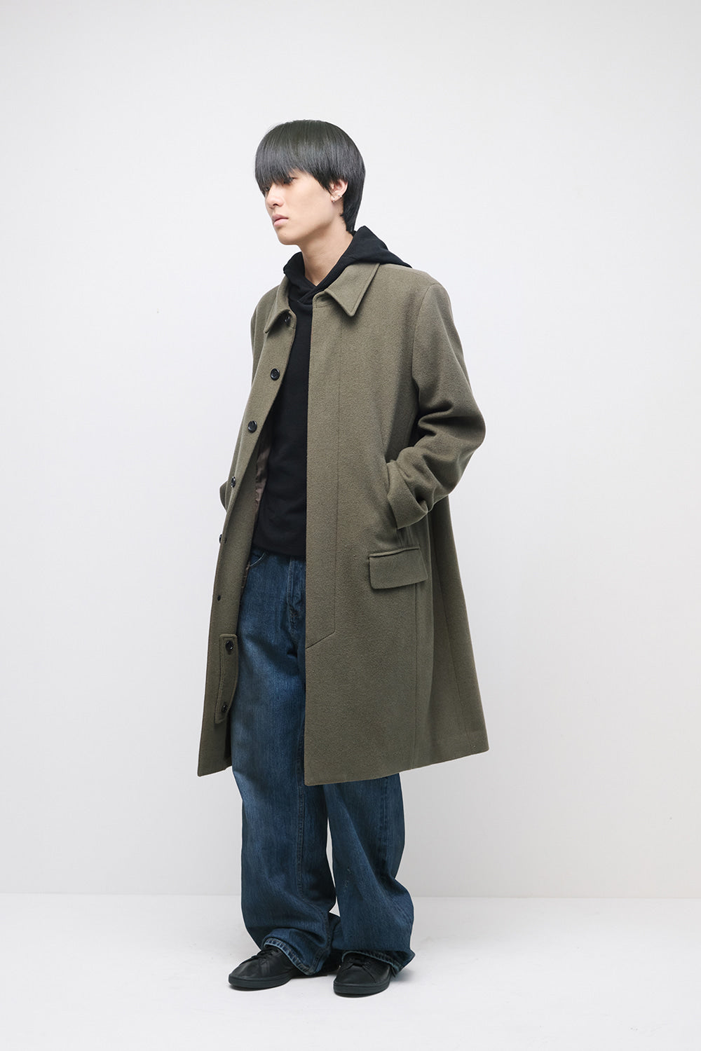 Hatchingroom - Military Coat (Olive) product image 12 | TRAB K-Fashion Australia