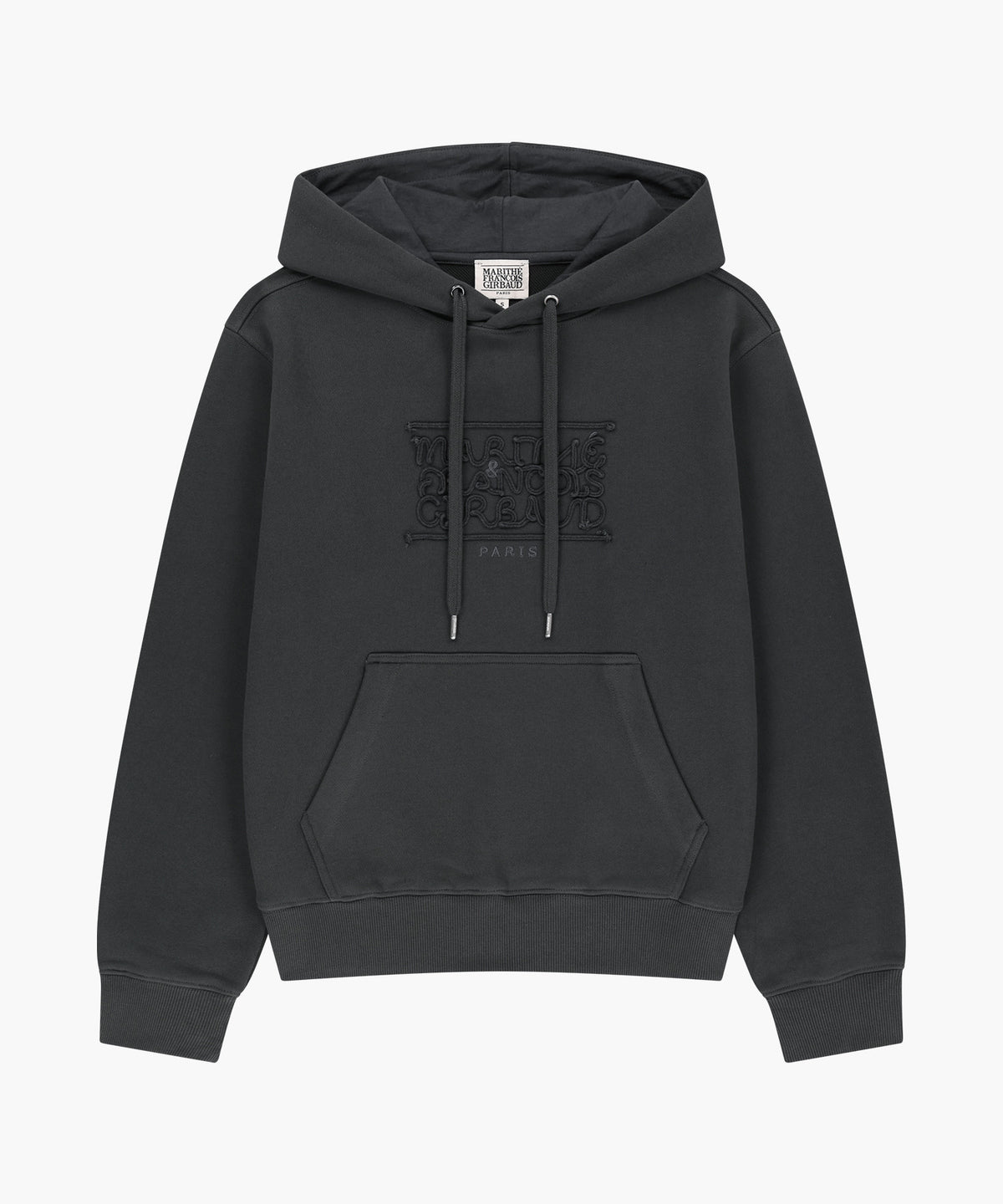 Marithe & Francois Girbaud - Rope Applique Hoodie (Charcoal) product image 5 | TRAB K-Fashion Australia