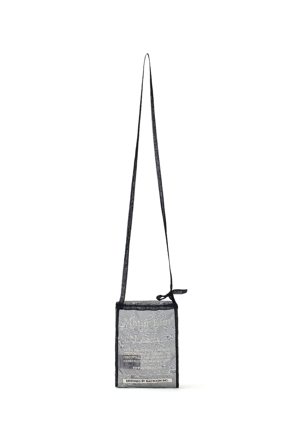Matin Kim - Organza Mini Cross Bag (Black) product image 1 | TRAB K-Fashion Australia