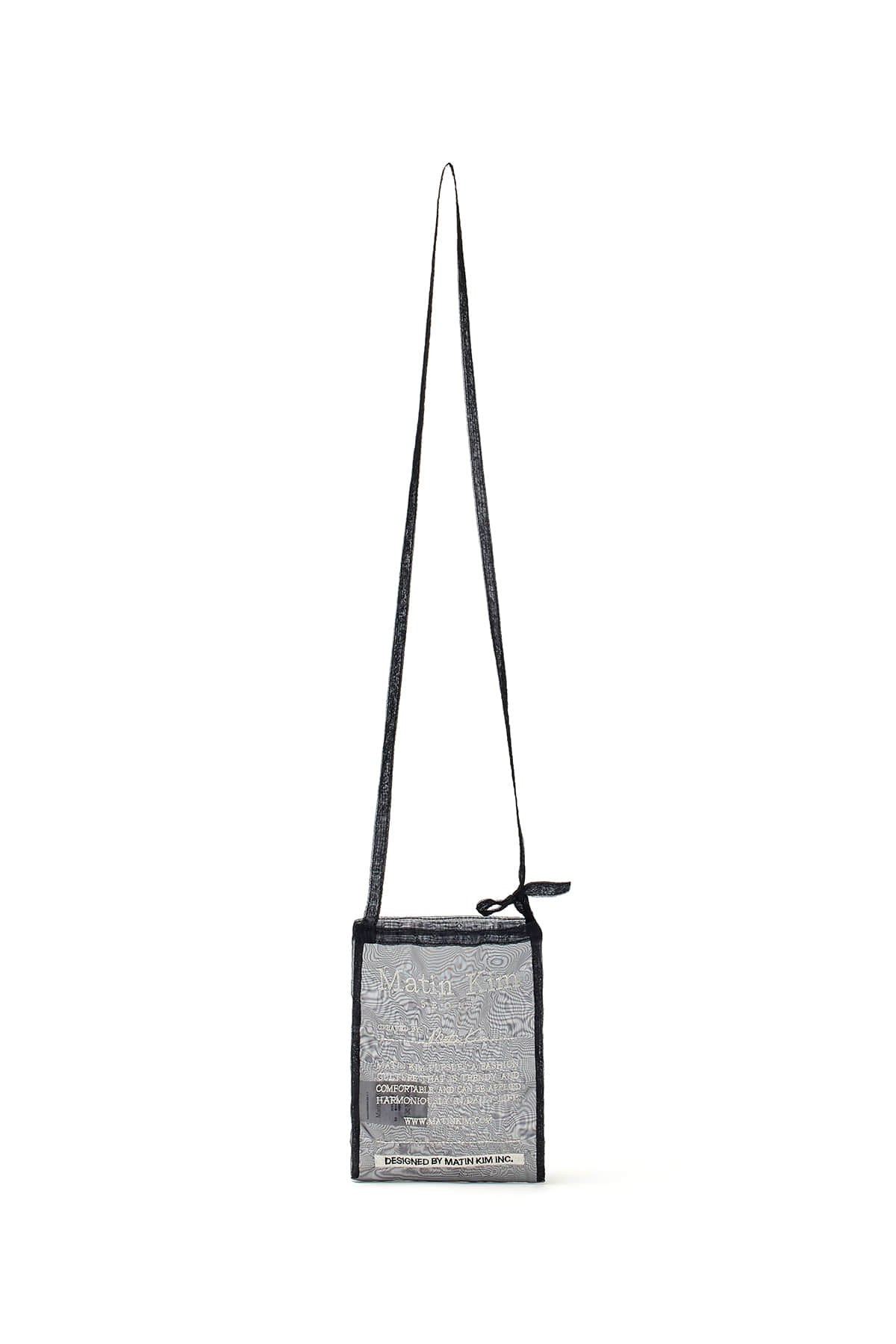 Matin Kim - Organza Mini Cross Bag (Black) product image 1 | TRAB K-Fashion Australia