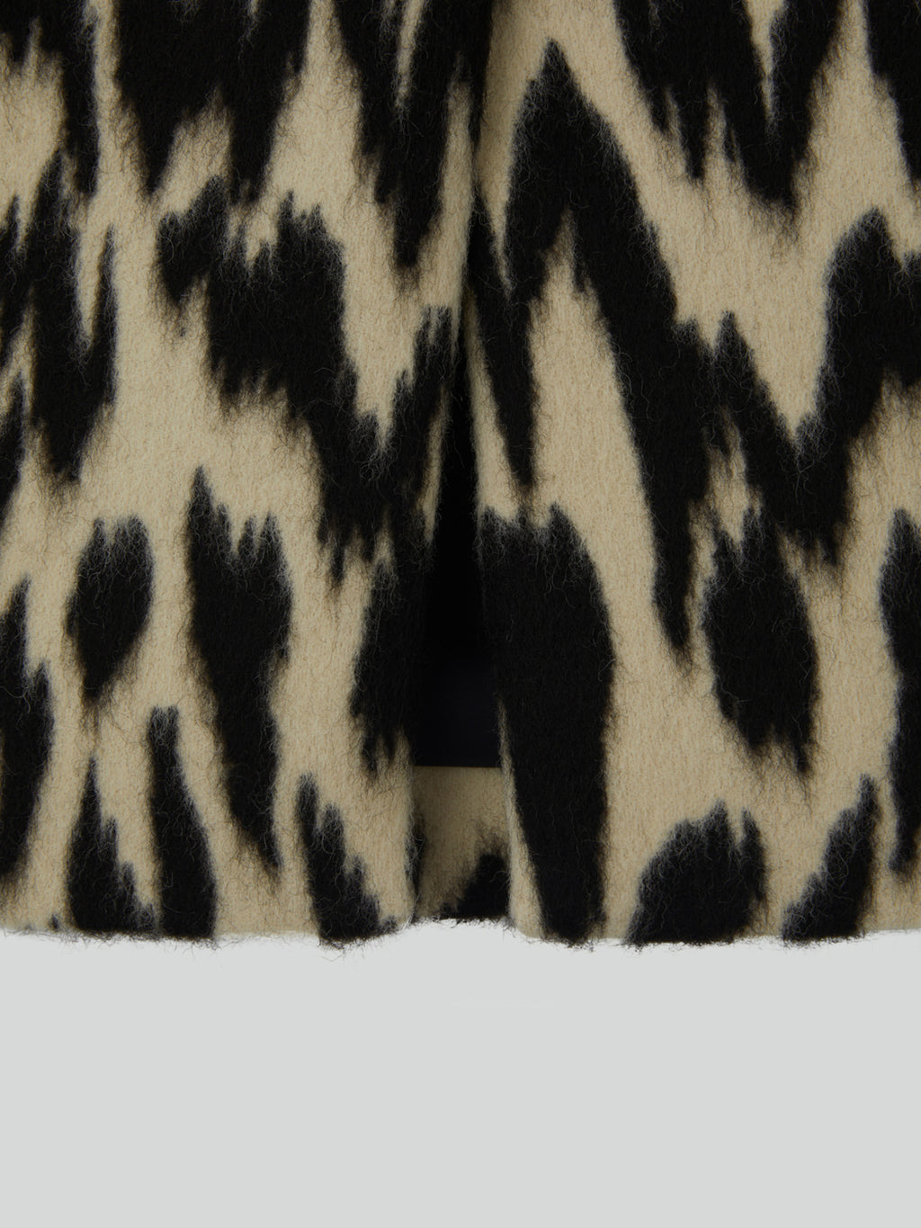 Recto - Leopard Wool Midi Skirt (Dark Brown) product image 9 | TRAB K-Fashion Australia