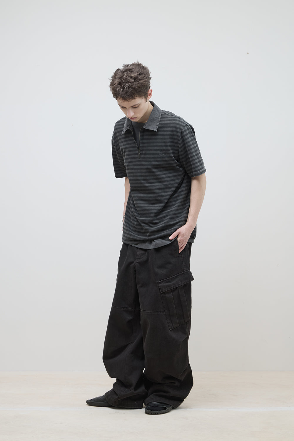 Hatchingroom - Mil Pants (Washed Black) product image 8 | TRAB K-Fashion Australia